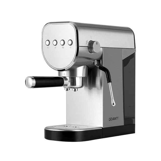 Buy Devanti 20 Bar Coffee Machine Espresso Cafe Maker discounted | Products On Sale Australia