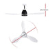 Buy Devanti 48'' Ceiling Fan DC Motor w/Light w/Remote - White discounted | Products On Sale Australia