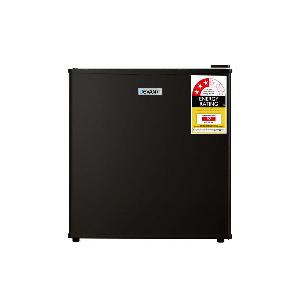 Buy Devanti 48L Bar Fridge Black discounted | Products On Sale Australia