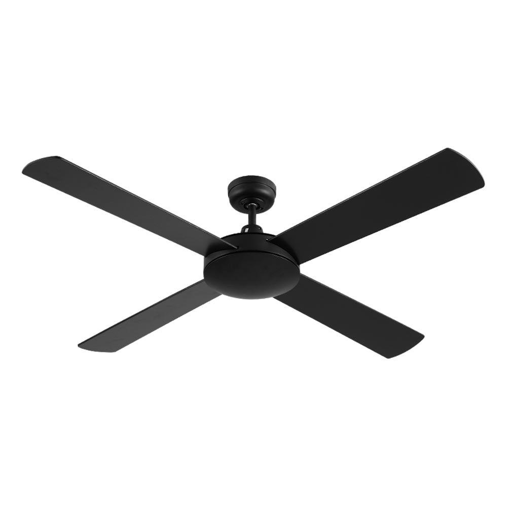 Buy Devanti 52'' Ceiling Fan w/Remote - Black discounted | Products On Sale Australia