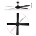 Buy Devanti 52'' Ceiling Fan w/Remote - Black discounted | Products On Sale Australia