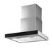 Buy Devanti 600mm Range Hood 60cm Rangehood Glass Stainless Steel discounted | Products On Sale Australia