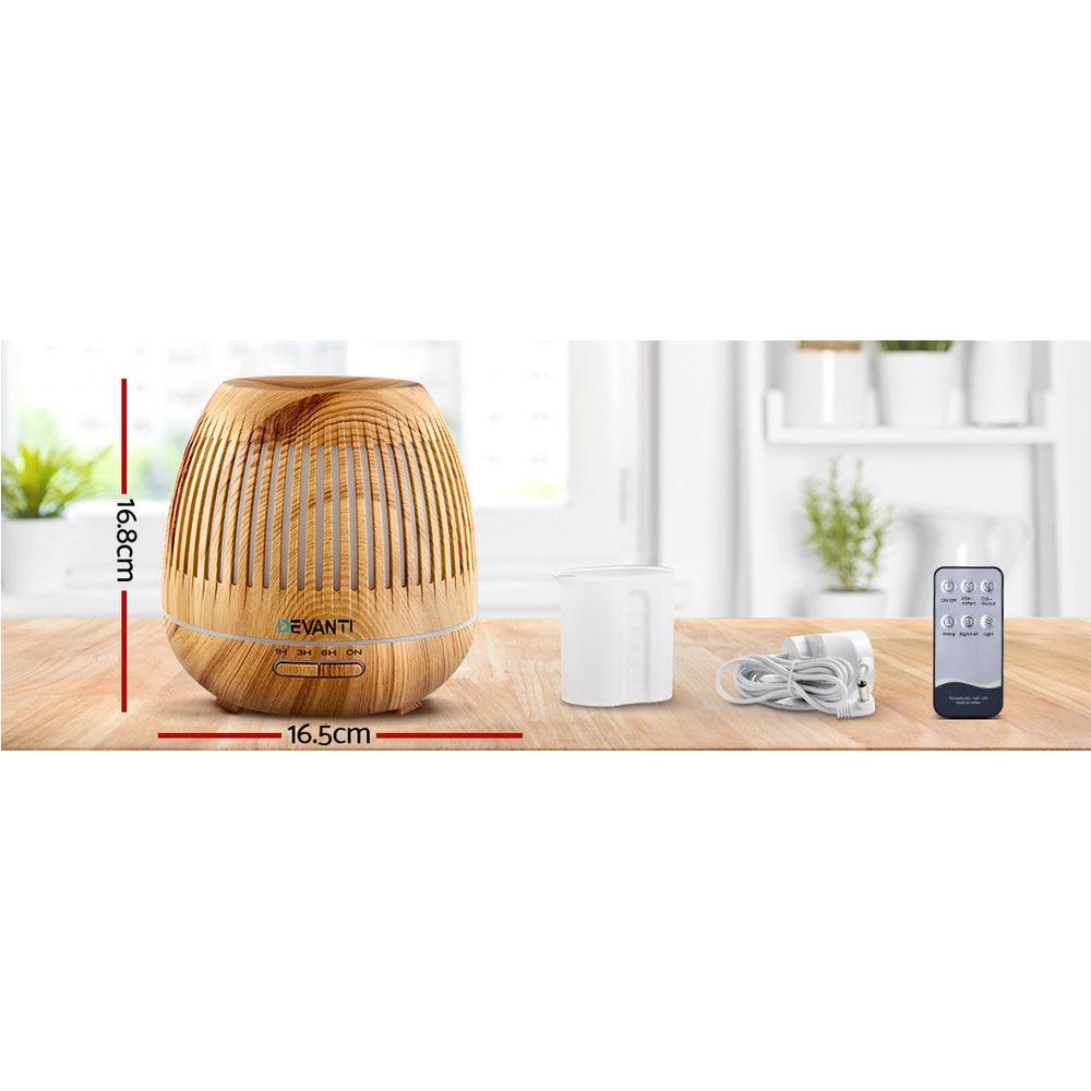 Buy Devanti Aroma Diffuser Aromatherapy Humidifier 400ml discounted | Products On Sale Australia