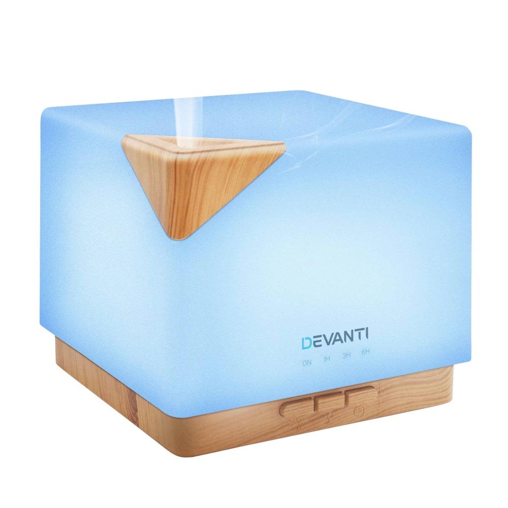 Buy Devanti Aroma Diffuser Aromatherapy Humidifier 600ml discounted | Products On Sale Australia