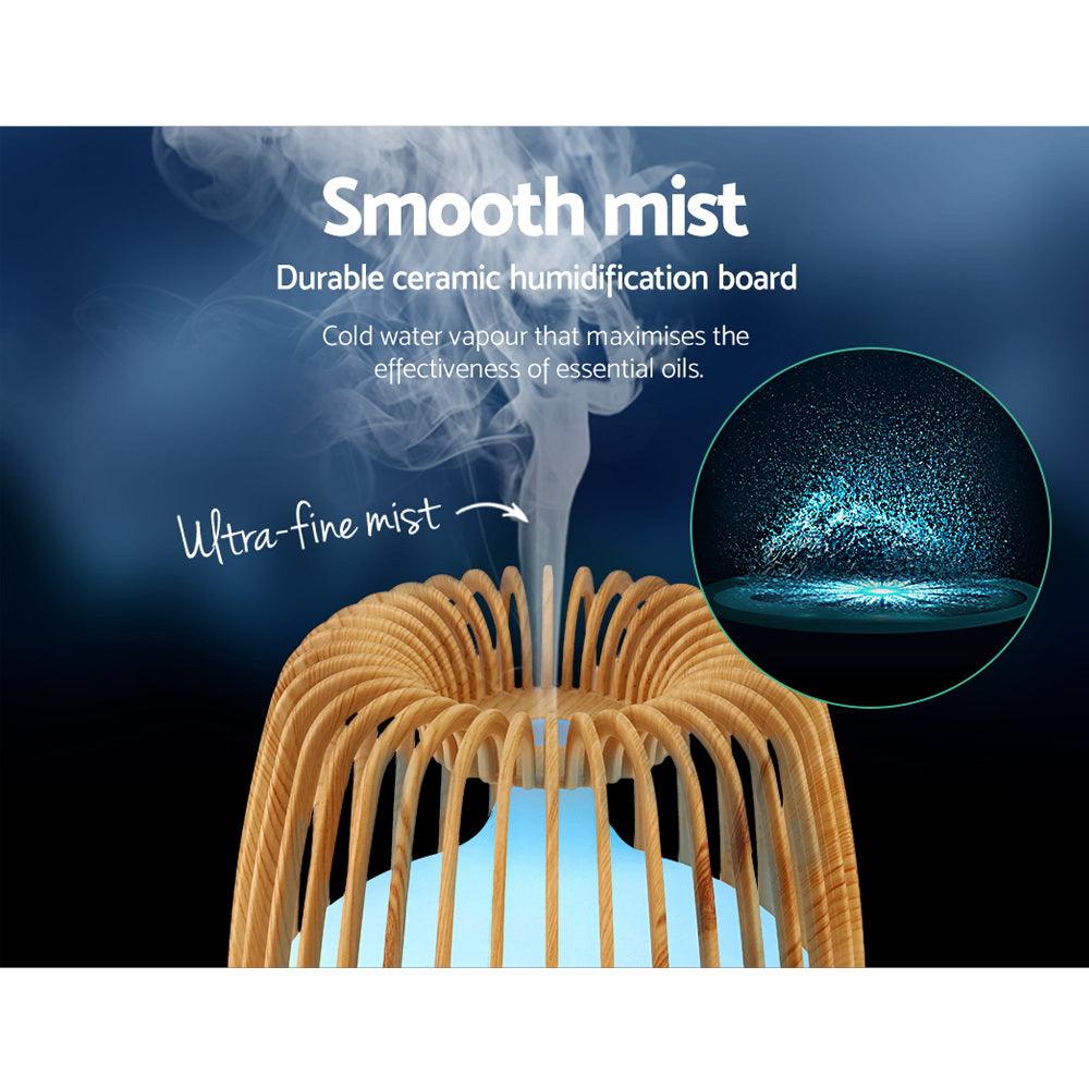 Buy Devanti Aroma Diffuser Aromatherapy Remote 500ml discounted | Products On Sale Australia