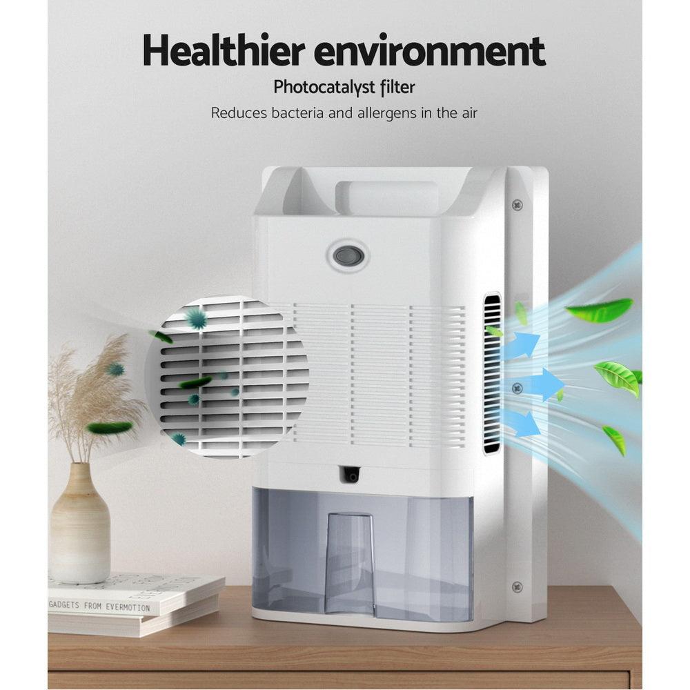 Buy Devanti Dehumidifier 2L Air Purifier White discounted | Products On Sale Australia