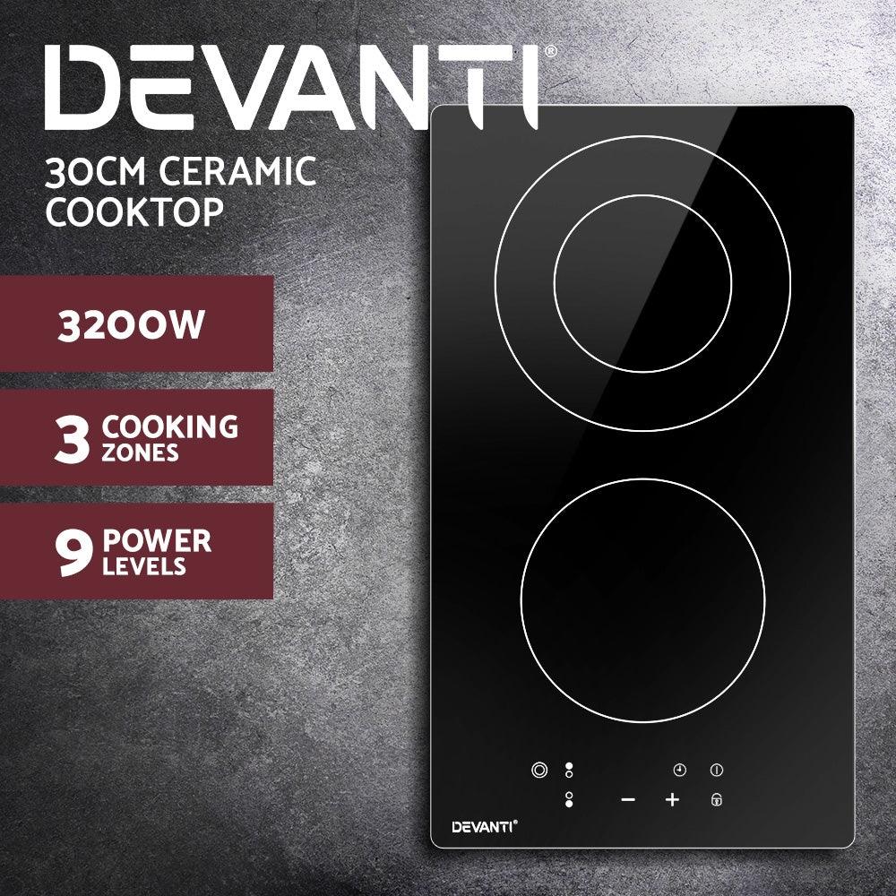 Buy Devanti Electric Ceramic Cooktop 30cm discounted | Products On Sale Australia