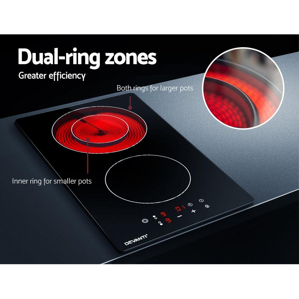 Buy Devanti Electric Ceramic Cooktop 30cm discounted | Products On Sale Australia