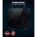 Buy Devanti Electric Ceramic Cooktop 60cm Touch Control discounted | Products On Sale Australia