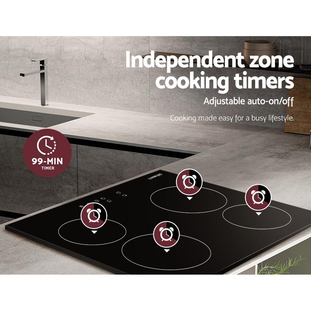 Buy Devanti Electric Ceramic Cooktop 60cm Touch Control discounted | Products On Sale Australia