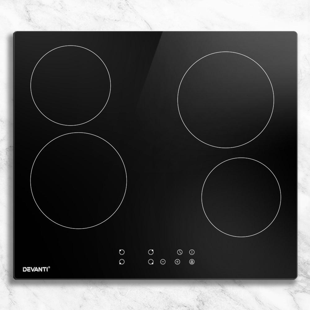 Buy Devanti Electric Ceramic Cooktop 60cm Touch Control discounted | Products On Sale Australia