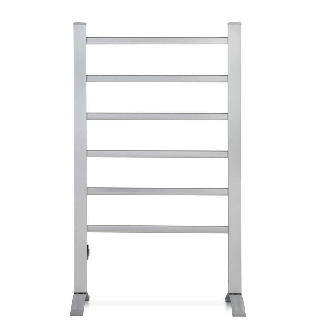 Buy Devanti Electric Heated Towel Rail Rack 6 Bars with Timer Clothes Dry Warmer discounted | Products On Sale Australia