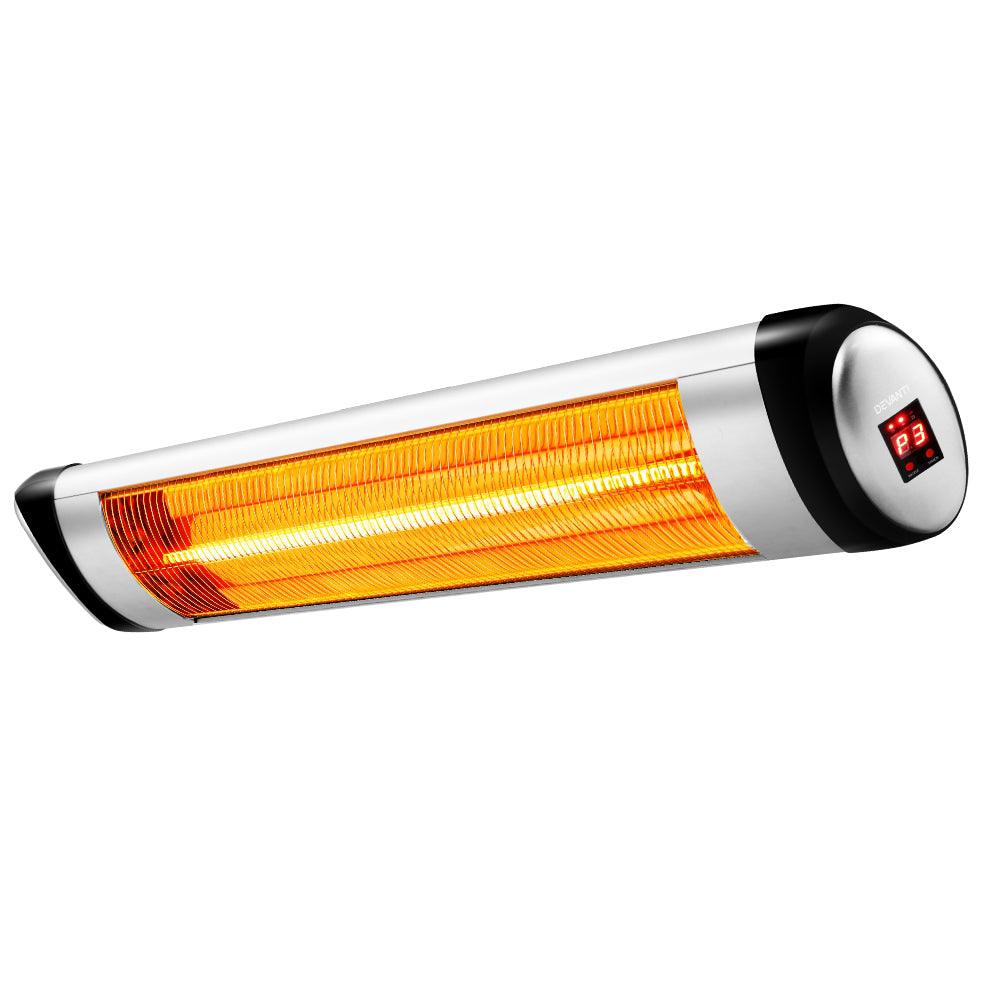 Buy Devanti Electric Strip Heater Radiant Heaters 1500W discounted | Products On Sale Australia