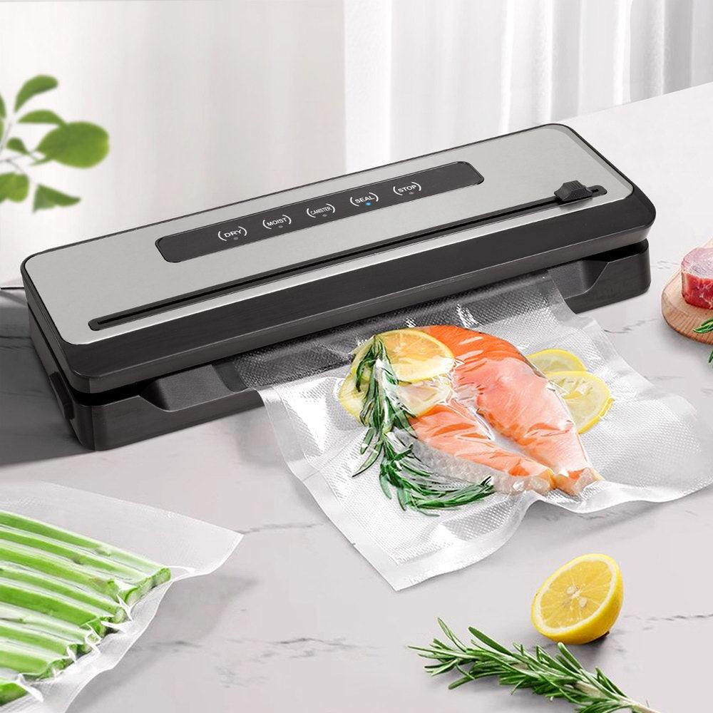 Buy Devanti Food Vacuum Sealer Machine Fresh Storage Sealing Cutter Bags 5 Modes discounted | Products On Sale Australia