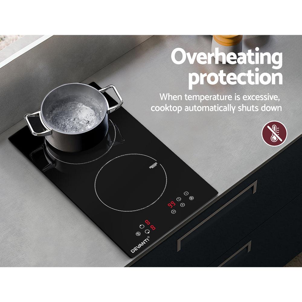 Buy Devanti Induction Cooktop 30cm Electric Cooker discounted | Products On Sale Australia