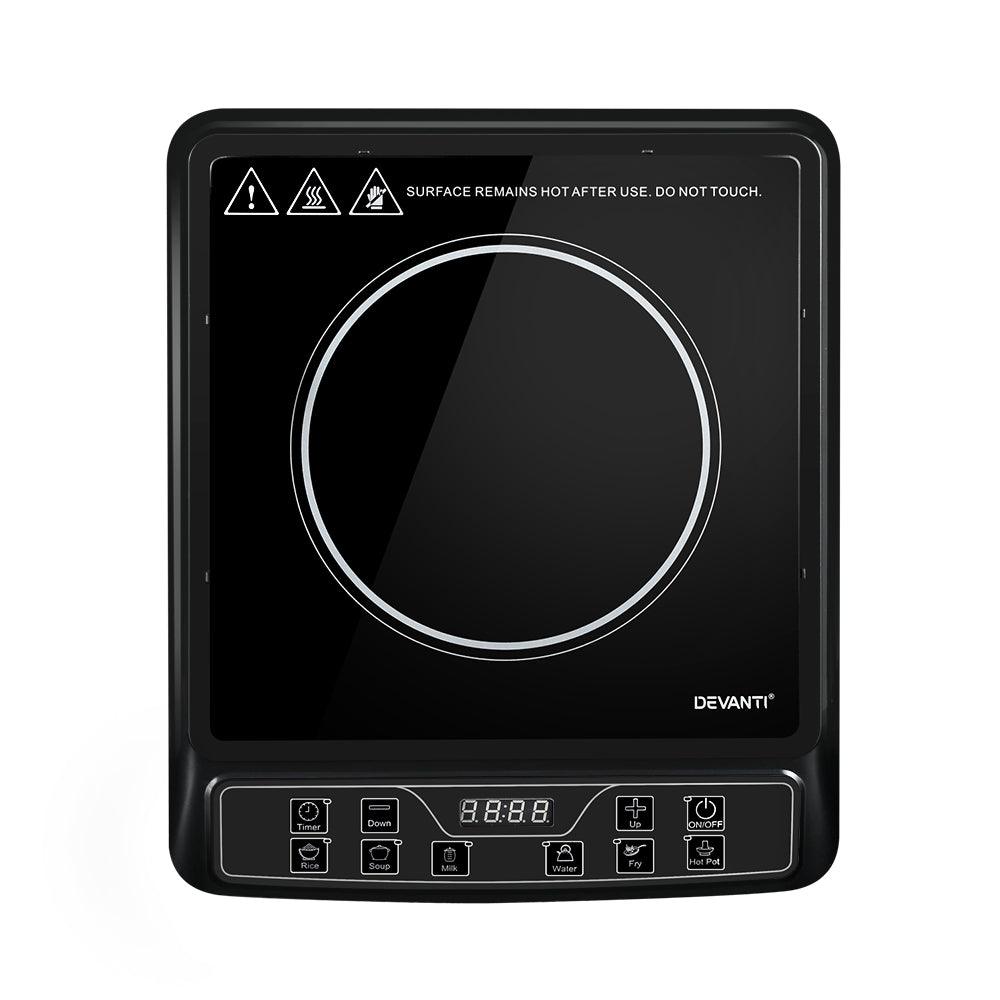 Buy Devanti Induction Cooktop 30cm Portable Cooker discounted | Products On Sale Australia