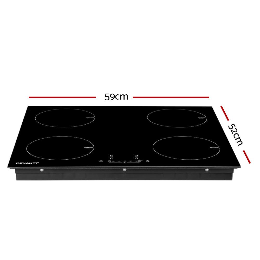 Buy Devanti Induction Cooktop 60cm Electric Cooker discounted | Products On Sale Australia