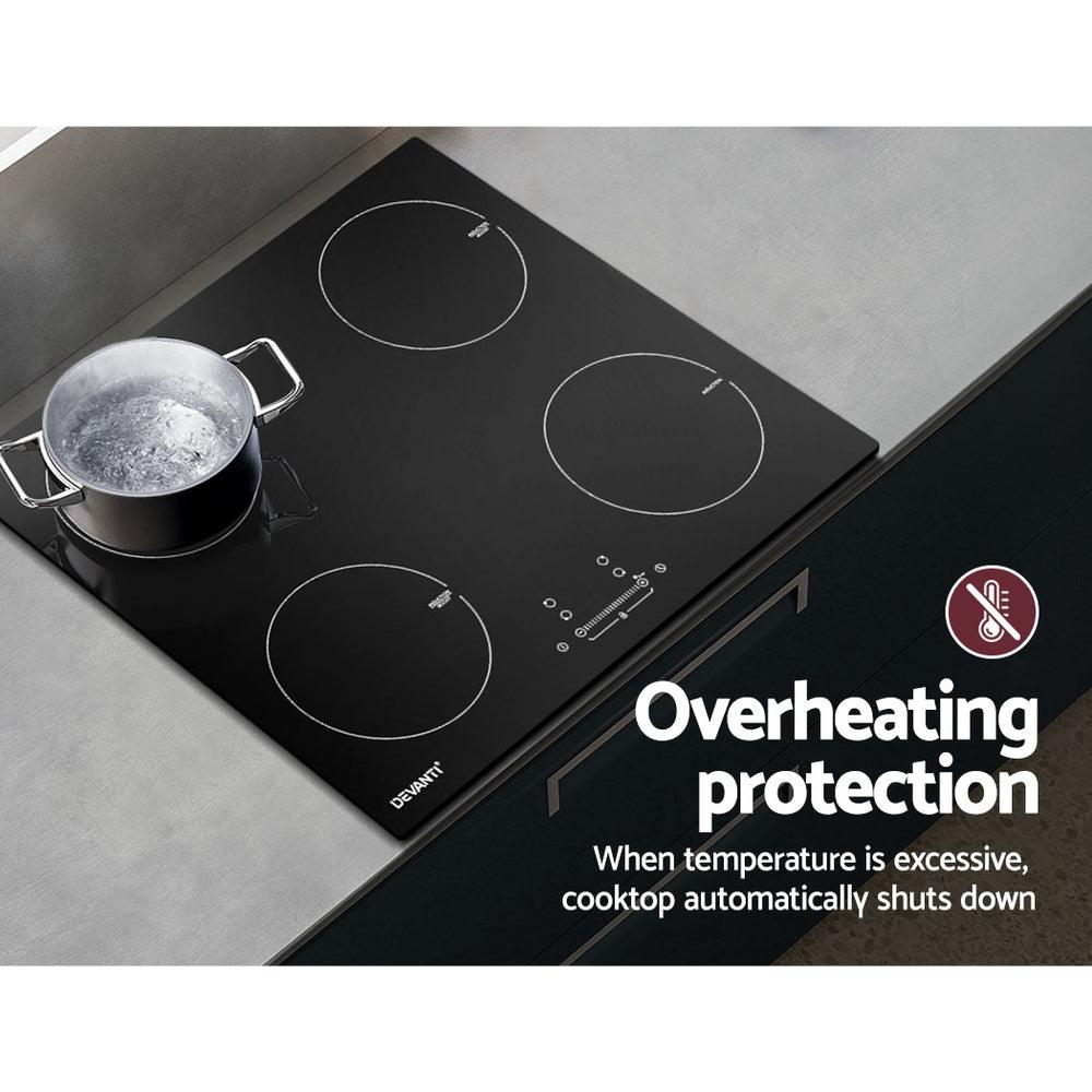 Buy Devanti Induction Cooktop 60cm Electric Cooker discounted | Products On Sale Australia