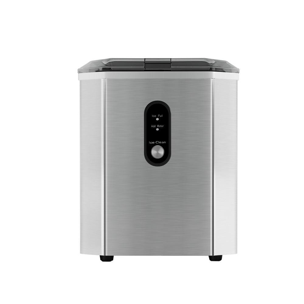 Buy Devanti Portable Ice Maker Machine Ice Cube 12kg Bar Countertop Stainless Steel discounted | Products On Sale Australia