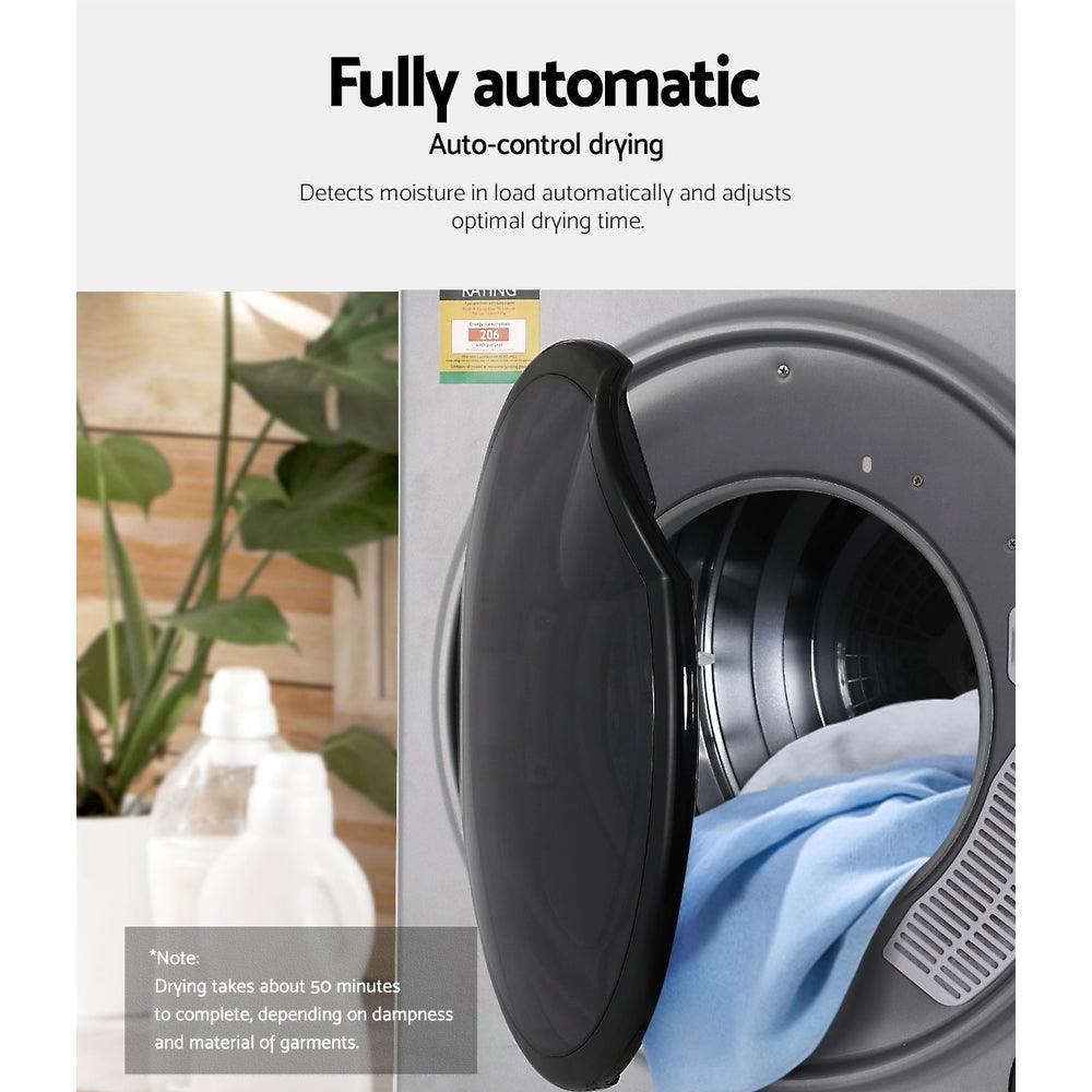 Buy Devanti Tumble Dryer 5kg Fully Auto Silver discounted | Products On Sale Australia