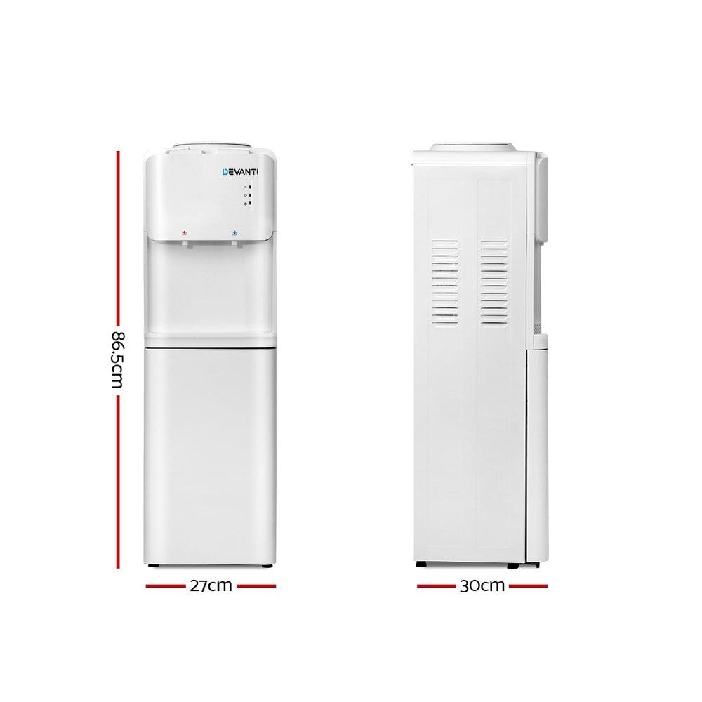 Buy Devanti Water Cooler Dispenser Stand White discounted | Products On Sale Australia