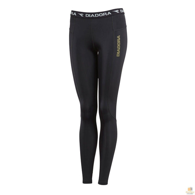 DIADORA Ladies Compression Sports Full Length Tights Gym Yoga - Black - 10 Products On Sale Australia | Sports & Fitness > Exercise, Gym and Fitness Category