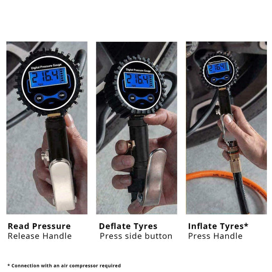 Buy Digital Tyre Pressure Gauge discounted | Products On Sale Australia