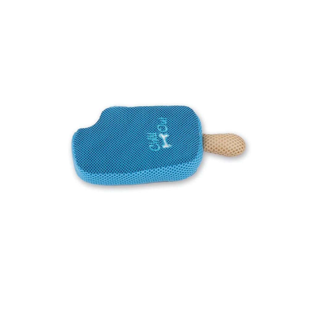 Buy Dog Drinking Sponge Soak - Blueberry Ice Cream Shape Chew Play Toy AFP - Blue discounted | Products On Sale Australia