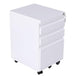 Buy EKKIO 3 Drawer Mobile File Cabinet with Lock (White) discounted | Products On Sale Australia