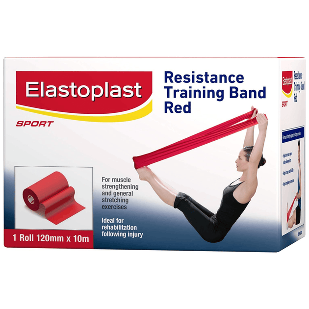 Elastoplast Resistance Band Training Green Sport Home Workout 120mm X 10m Products On Sale Australia | Sports & Fitness > Fitness Accessories Category
