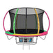 Buy Everfit 8FT Trampoline for Kids w/ Ladder Enclosure Safety Net Rebounder Colors discounted | Products On Sale Australia