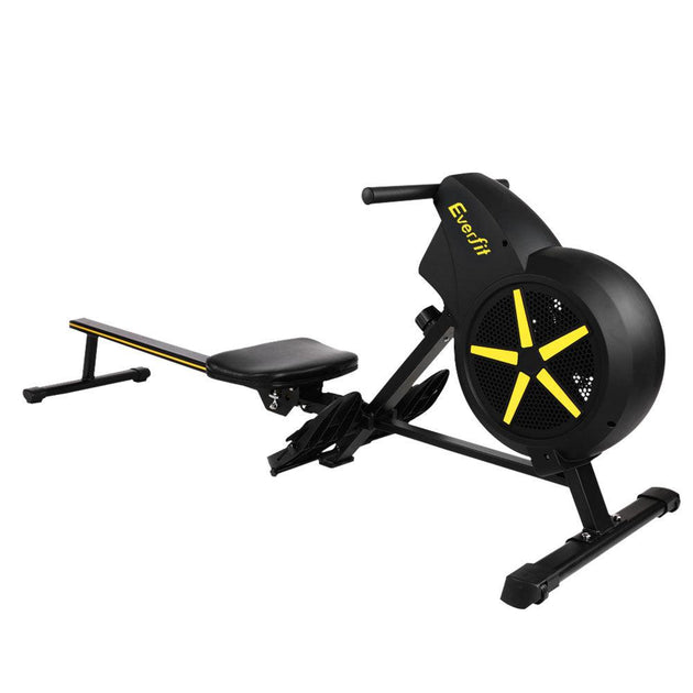 Everfit Rowing Machine Air Rower Exercise Fitness Gym Home Cardio Products On Sale Australia | Sports & Fitness > Fitness Accessories Category