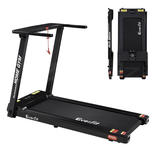 Everfit Treadmill Electric Home Gym Fitness Excercise Fully Foldable 420mm Black Products On Sale Australia | Sports & Fitness > Fitness Accessories Category