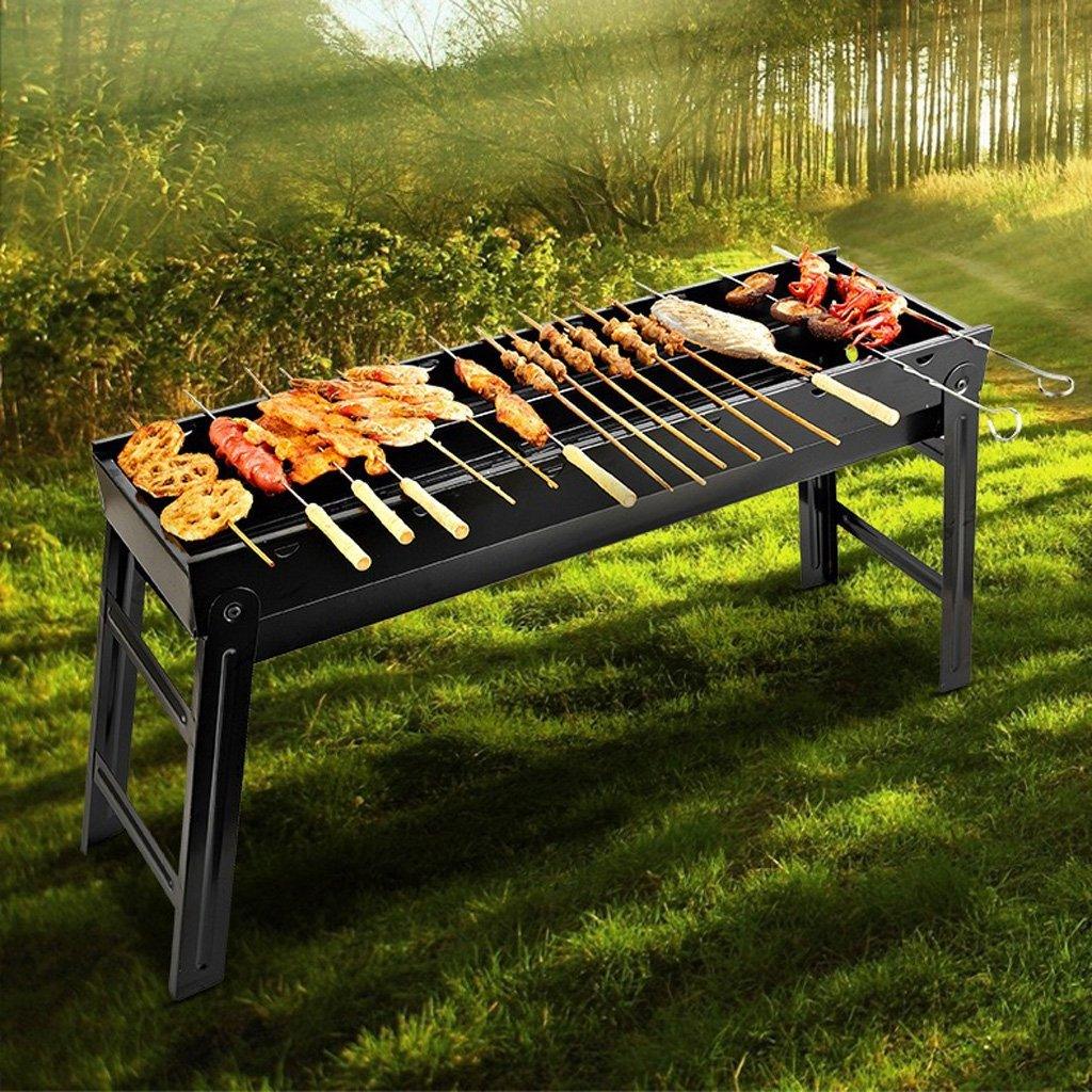 Buy Foldable Portable BBQ Charcoal Grill Barbecue Camping Hibachi Picnic discounted | Products On Sale Australia