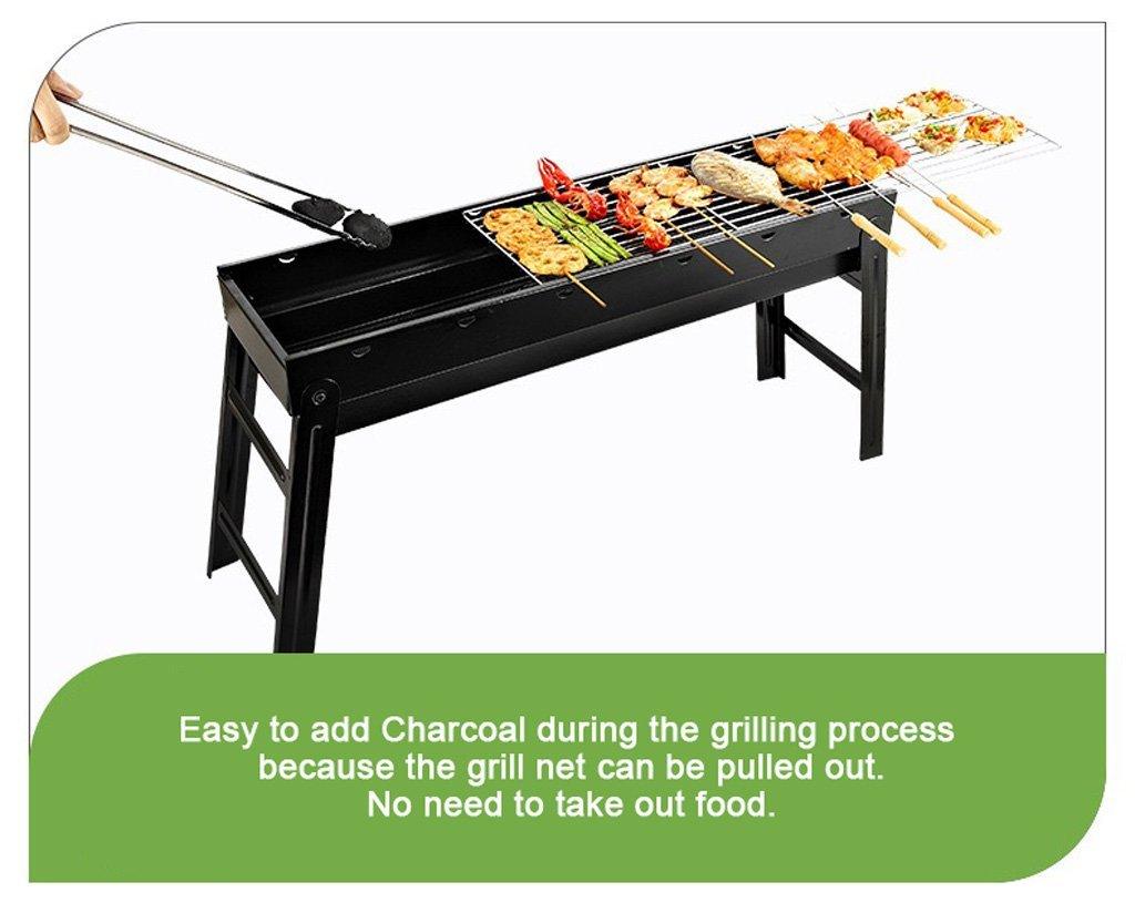 Buy Foldable Portable BBQ Charcoal Grill Barbecue Camping Hibachi Picnic discounted | Products On Sale Australia