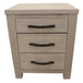 Buy Foxglove Bedside Tables 3 Drawers Storage Cabinet Shelf Side End Table - White discounted | Products On Sale Australia