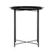 Buy Gardeon Coffee Side Table Steel Outdoor Furniture Indoor Desk Patio Garden discounted | Products On Sale Australia