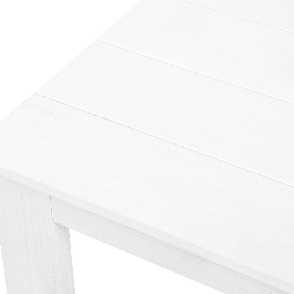 Buy Gardeon Coffee Side Table Wooden Desk Outdoor Furniture Camping Garden White discounted | Products On Sale Australia