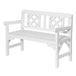 Buy Gardeon Outdoor Garden Bench Wooden Chair 2 Seat Patio Furniture Lounge White discounted | Products On Sale Australia