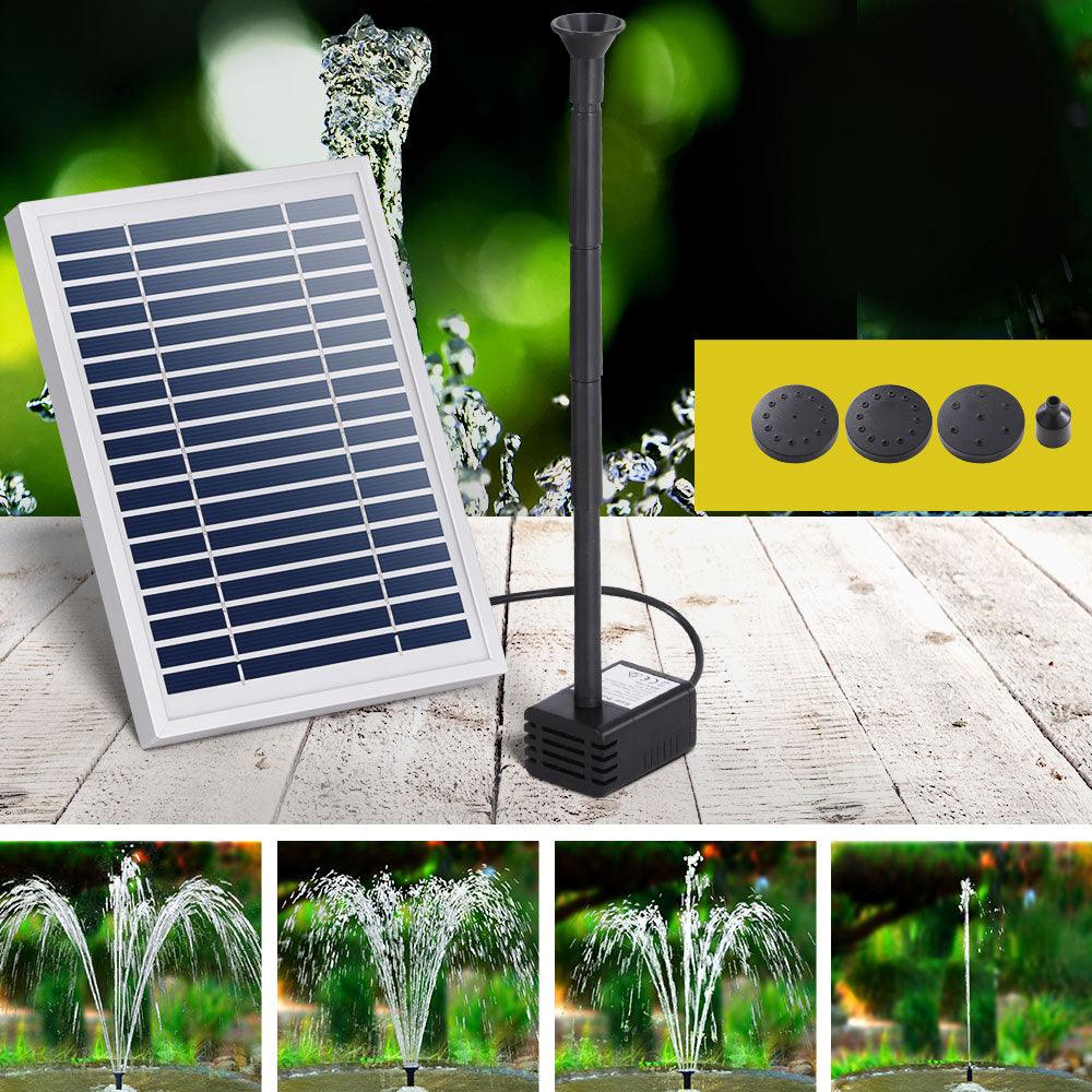 Buy Gardeon Solar Pond Pump Submersible Powered Garden Pool Water Fountain Kit 4.4FT discounted | Products On Sale Australia