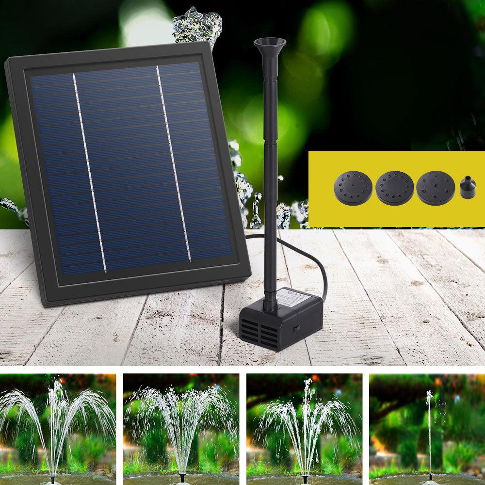 Buy Gardeon Solar Pond Pump Submersible Powered Garden Pool Water Fountain Kit 6.1FT discounted | Products On Sale Australia