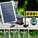 Buy Gardeon Solar Pond Pump with Battery Kit LED Lights 5.2FT discounted | Products On Sale Australia