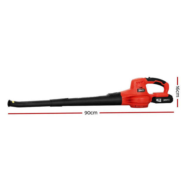 Giantz 20V Cordless Leaf Blower Garden Lithium Battery Electric Nozzles 2-Speed Products On Sale Australia | Home & Garden > Garden Tools Category