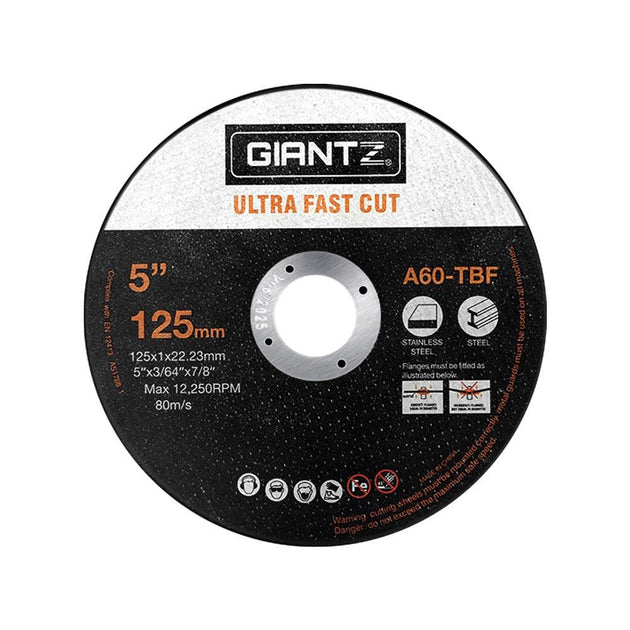 Buy Giantz 500-Piece Cutting Discs 5" 125mm,Giantz 500pcs 5" Cutting Discs 125mm Angle Grinder Thin Cut Off Wheel for Metal discounted | Products On Sale Australia