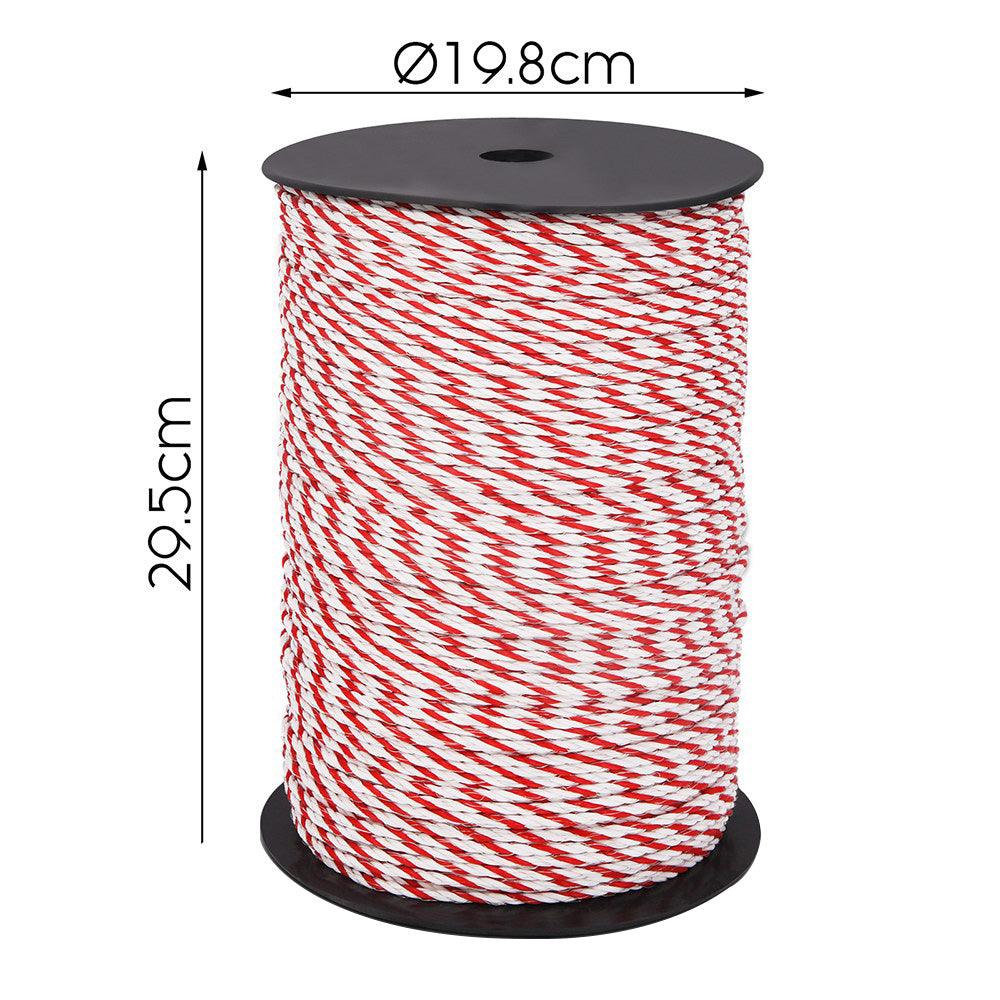 Buy Giantz Electric Fence Poly Rope 2x 500M discounted | Products On Sale Australia