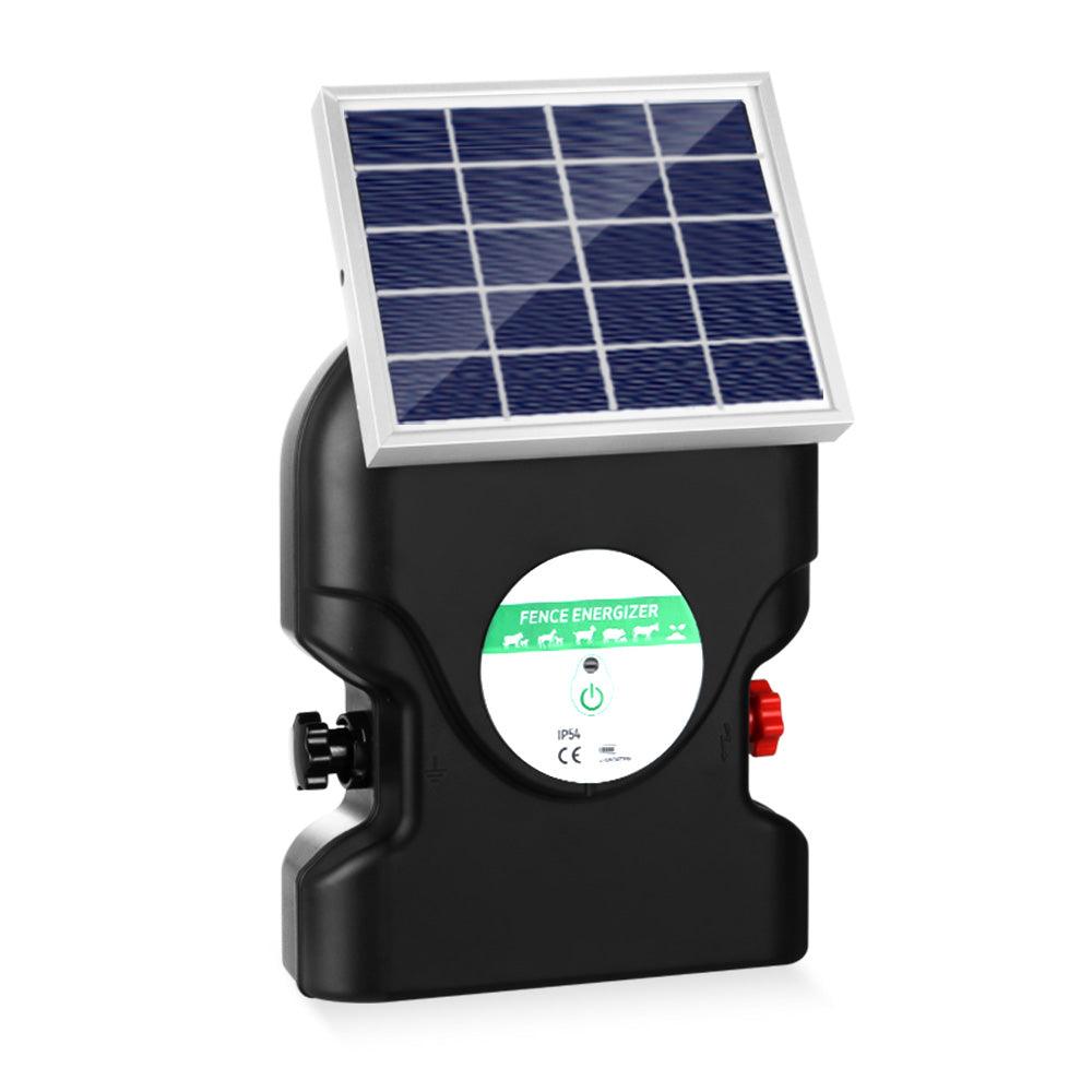 Buy Giantz Fence Energiser 20KM Solar Powered 1.2J Electric discounted | Products On Sale Australia