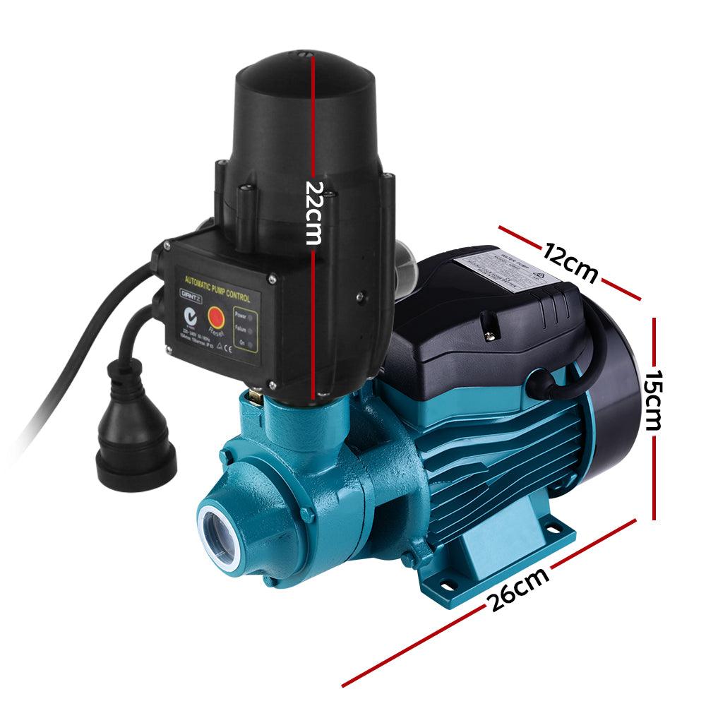 Buy Giantz Peripheral Water Pump Garden Boiler Car Wash Auto Irrigation QB60 Black discounted | Products On Sale Australia