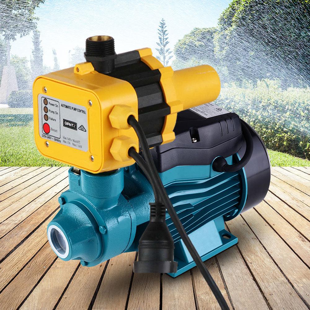 Buy Giantz Peripheral Water Pump Garden Boiler Car Wash Electric Irrigation QB60 Yellow discounted | Products On Sale Australia