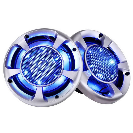 Buy Giantz Set of 2 6.5inch LED Light Car Speakers discounted | Products On Sale Australia