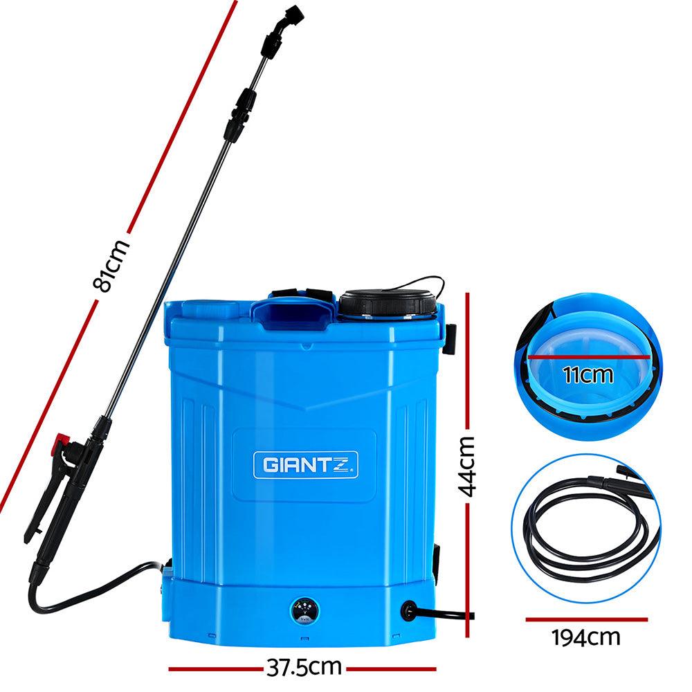 Buy Giantz Weed Sprayer Electric 16L Knapsack Backpack Pesticide Spray Farm Garden discounted | Products On Sale Australia